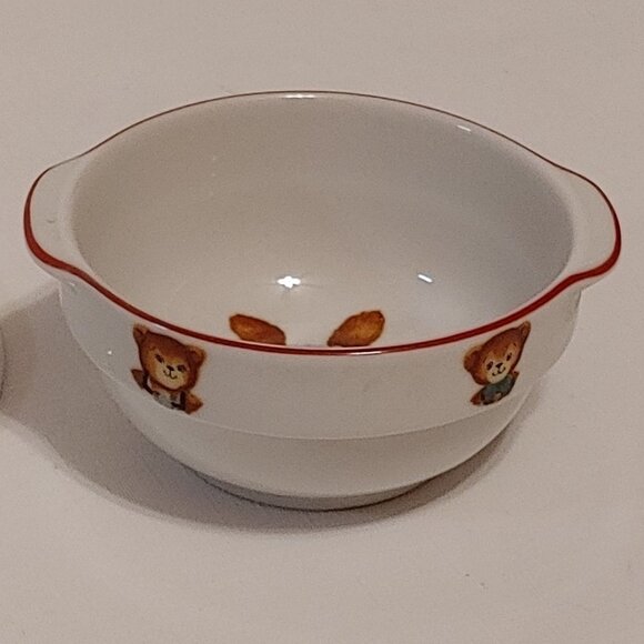 Vintage Hermann Teddy Plate and Bowl Set Made in West Germany - Picture 8 of 8